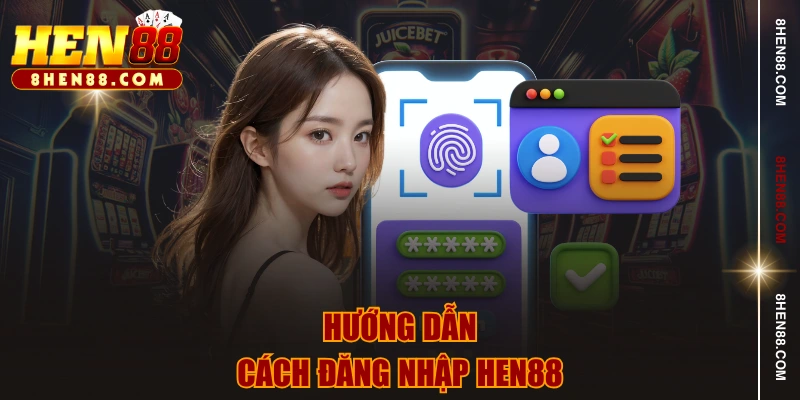 Hướng dẫn cách đăng nhập HEN88