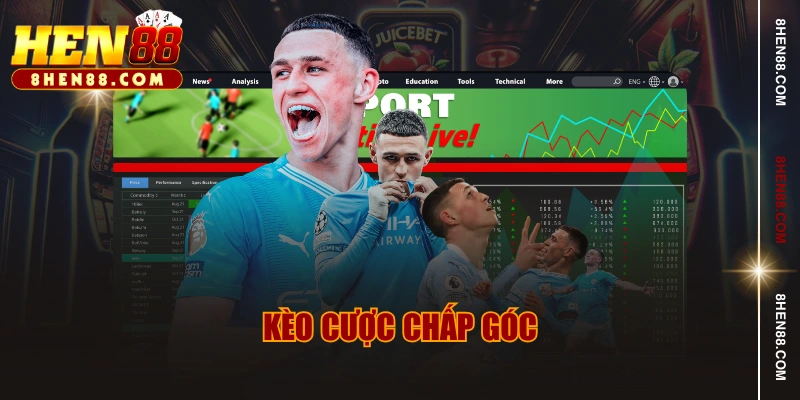 Kèo cược chấp góc